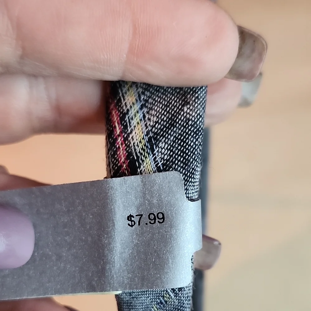 Plaid Fabric Headband